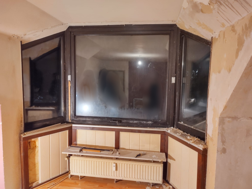 Erker erneuern, Fenster tauschen, Fenster entsorgen, Fensterfront demontieren, Fensterfront montieren